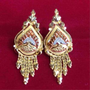 Modern 916 Yellow  Gold Butti