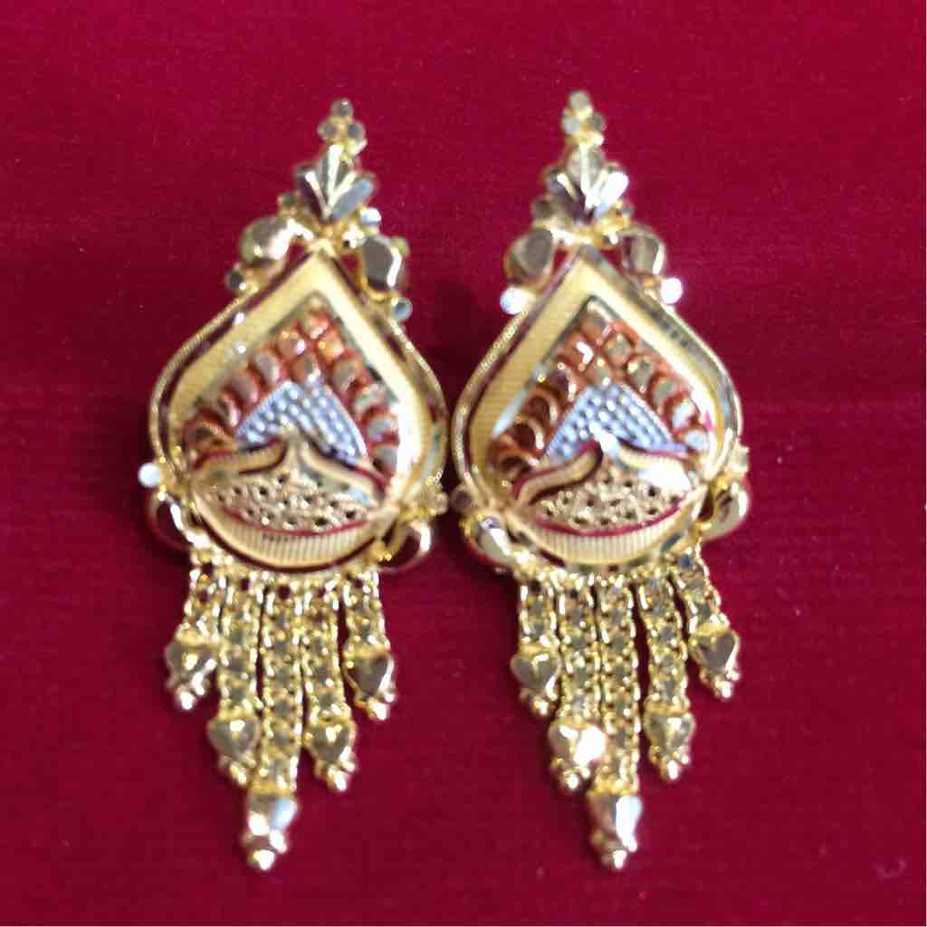 Modern 916 Yellow  Gold Butti