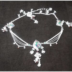 585 Silver Ladies Fancy Waist Belts