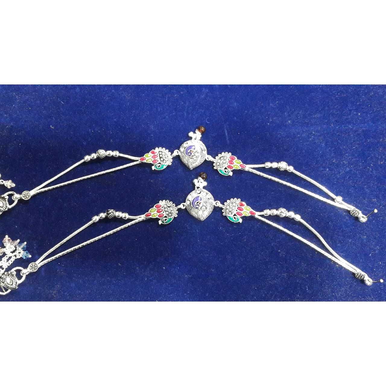 585 Silver Fancy Ladies Payal