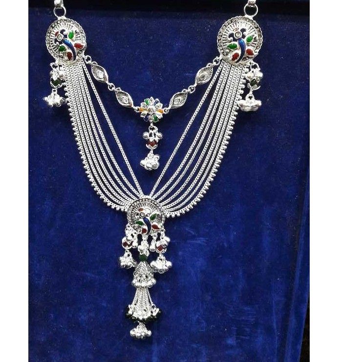 585 Silver Fancy Ladies Waist Belts