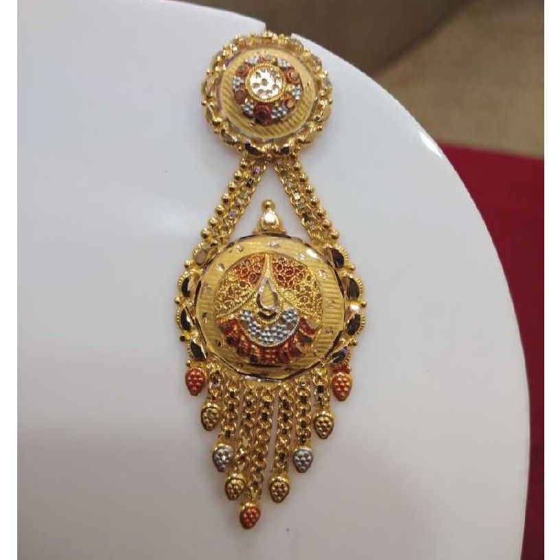 22kt Gold Designer Exclusive Earring