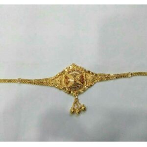 916 Gold Meenakari Ladies Bajuband
