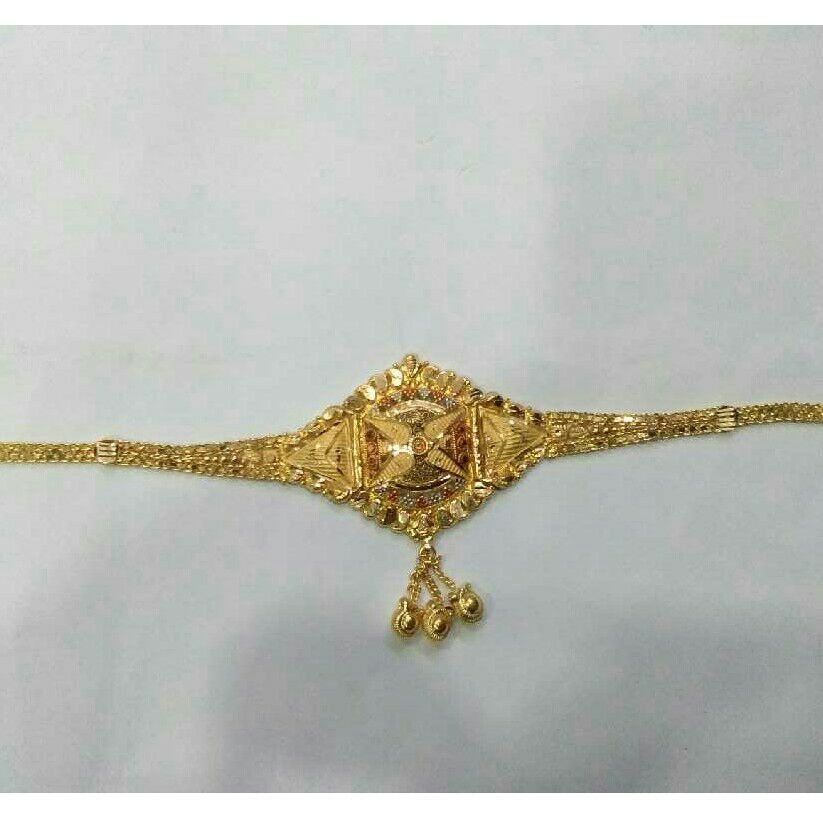 916 Gold Meenakari Ladies Bajuband