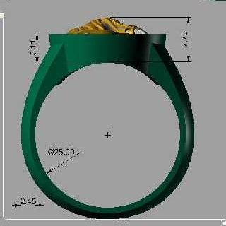 Horse Gents Ring