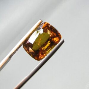 12.24ct cushion color-change alexandrite