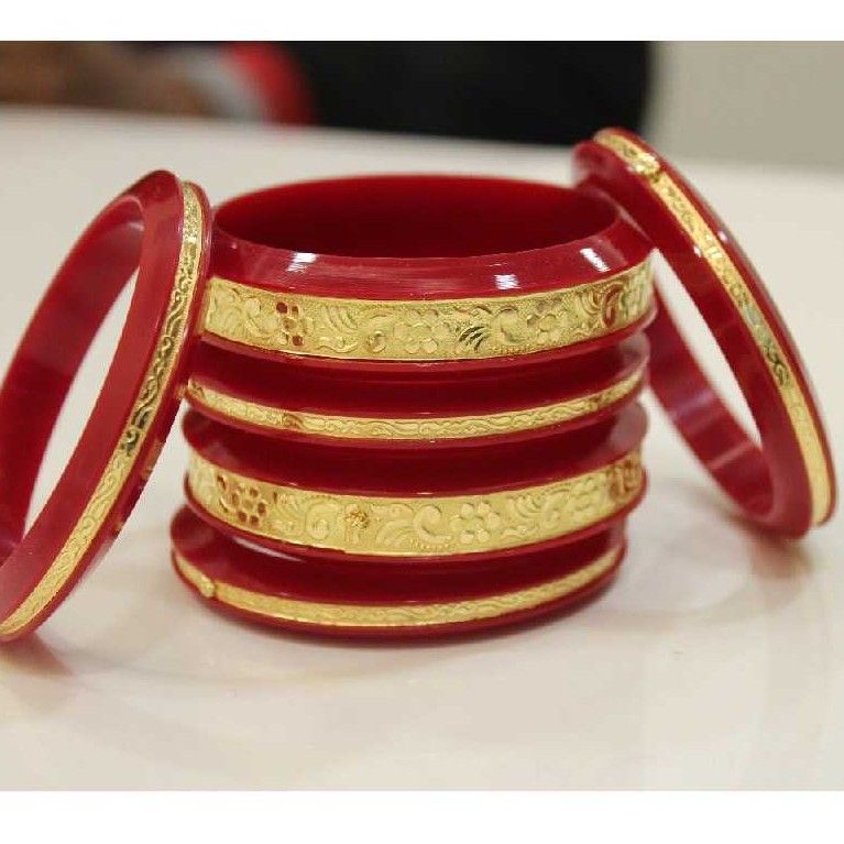 22kt Gold Broad Design Chudi