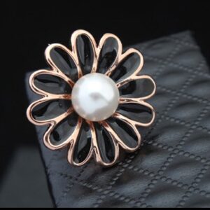 Sunflower Shape Antique Brooch
