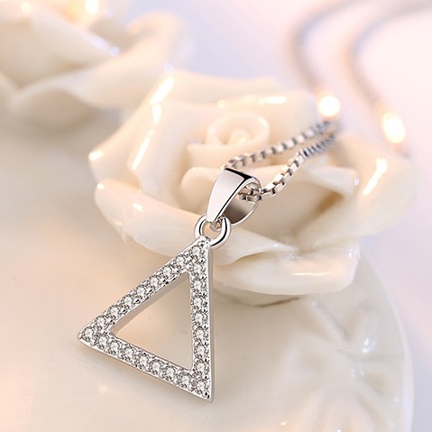 Designer Triangle Shape Ladies Necklace