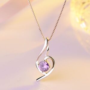 Modern Heart Shape  Necklace For Women