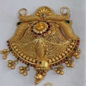 Handmade 916 Gold Ladies Pendant