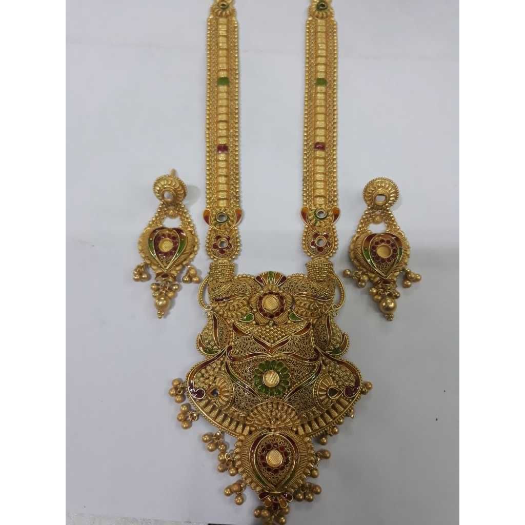 916 Attractive Gold Necklace Set