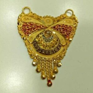 916 Designer Gold Pendant
