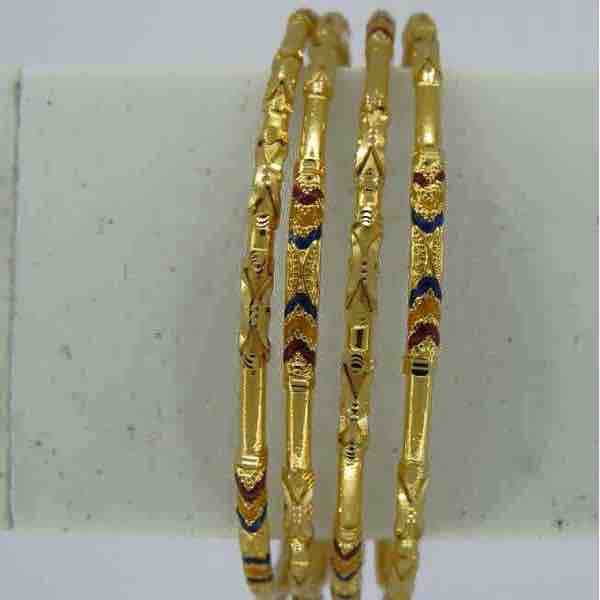 916 gold copper kadli 4 piece