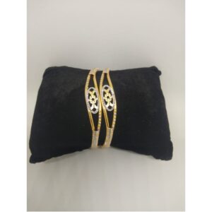 22Kt Gold Stylish Copper Kadli Bangle VN-B010