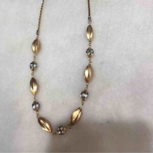 18KT  Antique Style  Gold Ladies chain