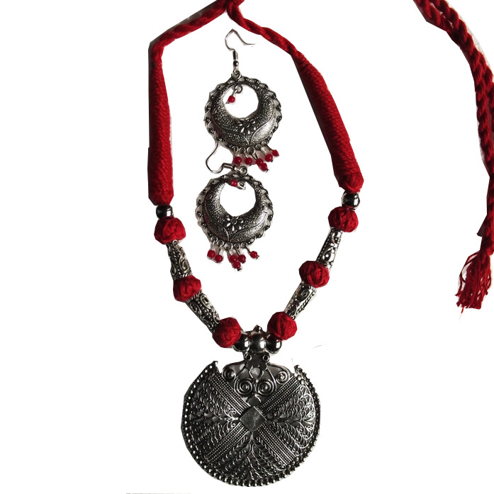 Oxidized Jewellery Neckless set