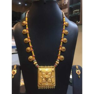 Antique Design 916 Gold Necklace