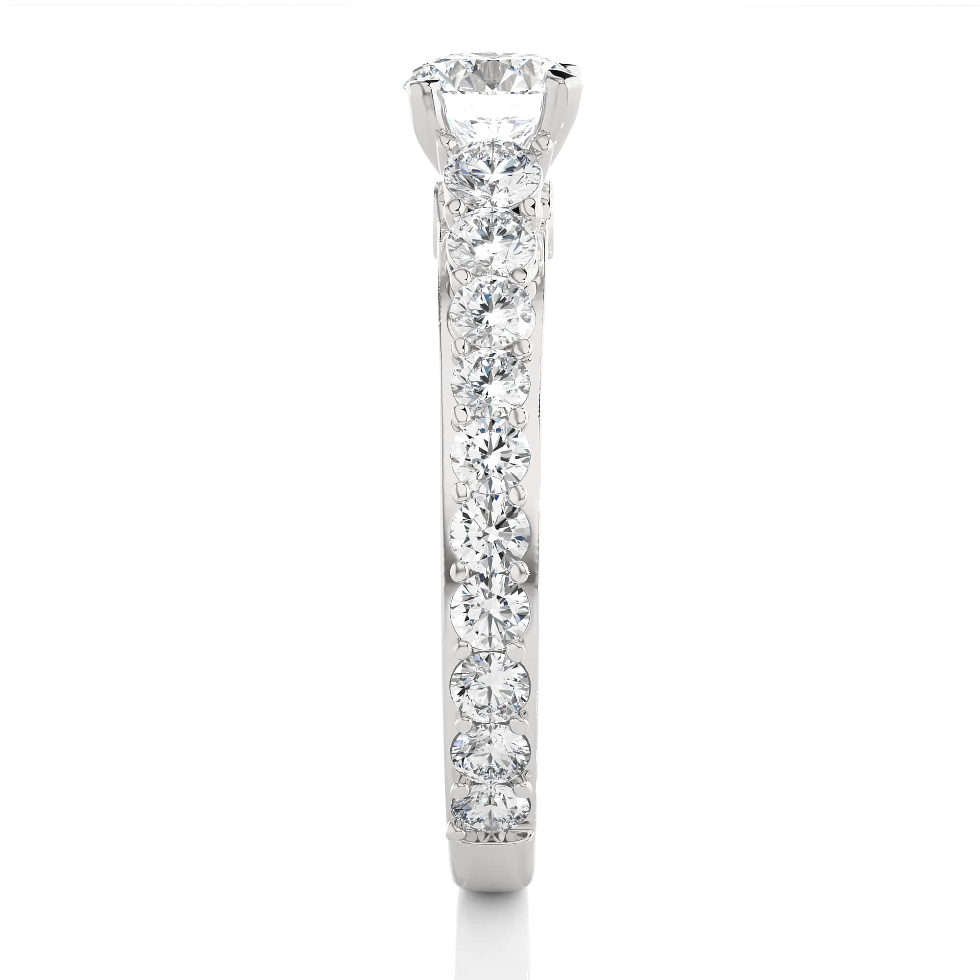 Solitaire Spectacular Ring WG