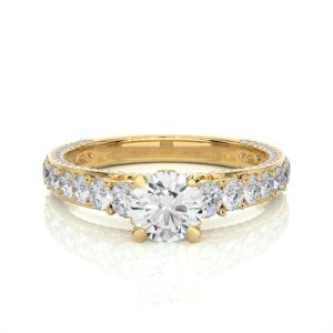 Solitaire Spectacular Ring YG