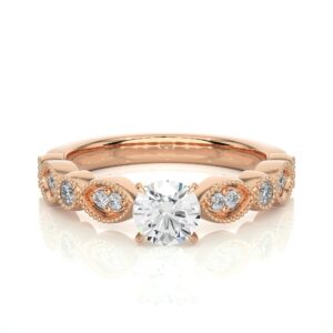 Uniquely Design Solitaire Ring RG