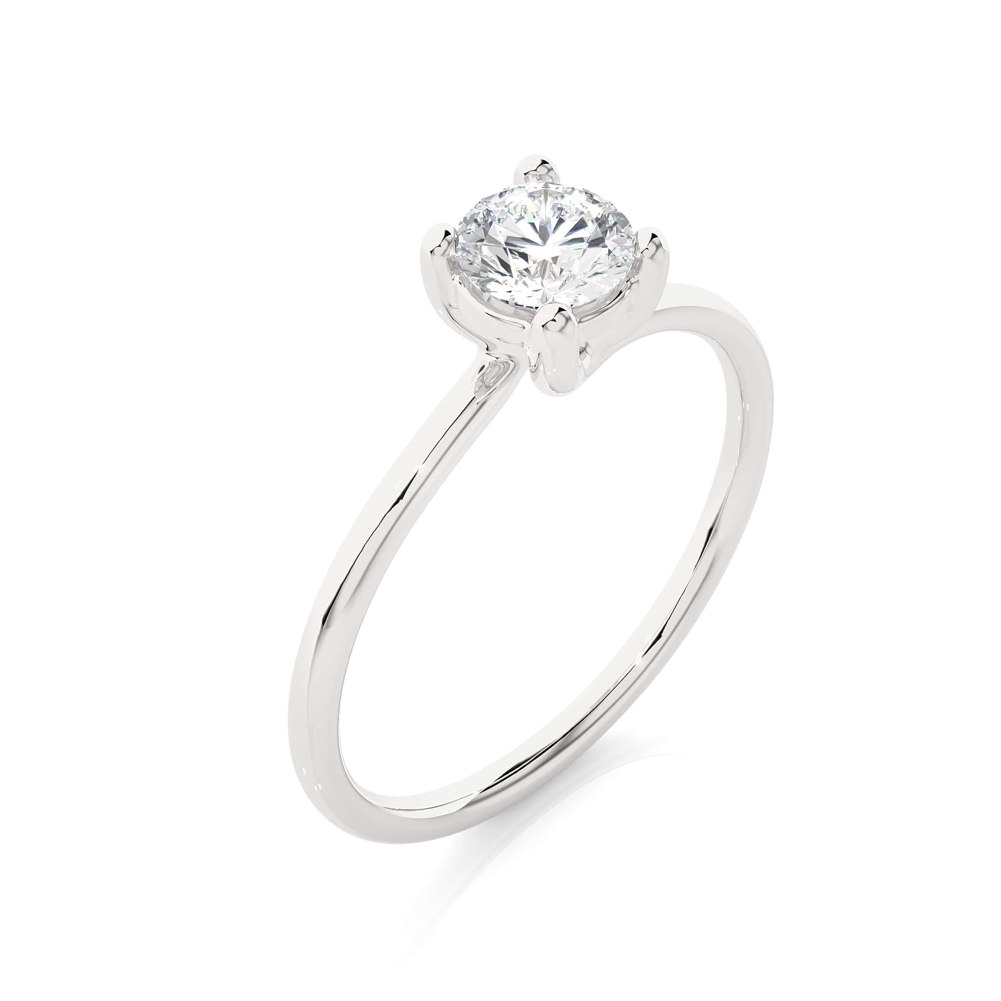 Solitaire Fancy Ring WG