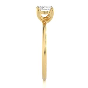 Solitaire Fancy Ring YG