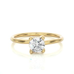 Solitaire Fancy Ring YG