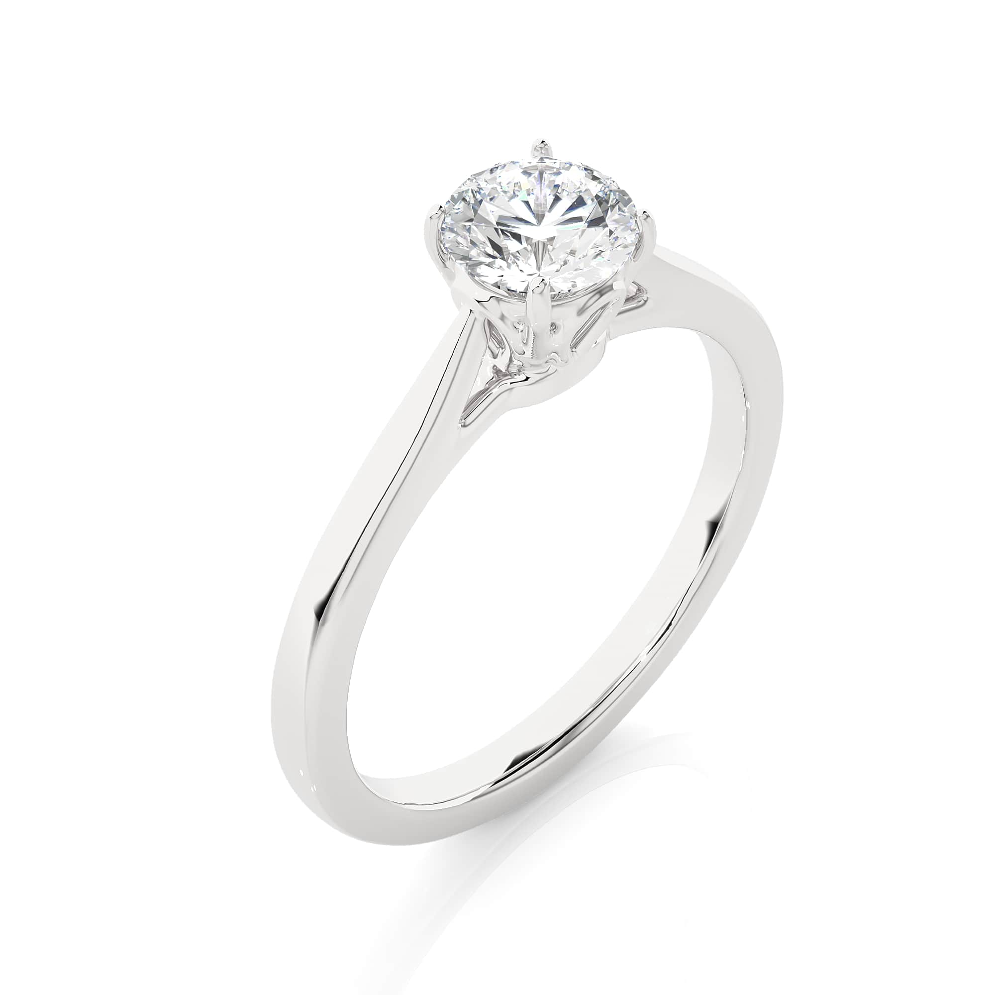 Classic Solitaire Ring WG