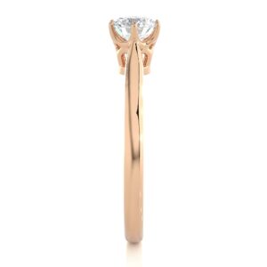 Solitaire Ring with Round Shaped Diamond RG