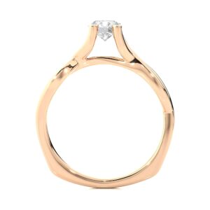Designed Solitaire Ring RG