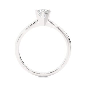 Unique Solitaire Ring WG