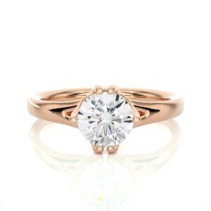 Solitaire Ring 18K Rose Gold