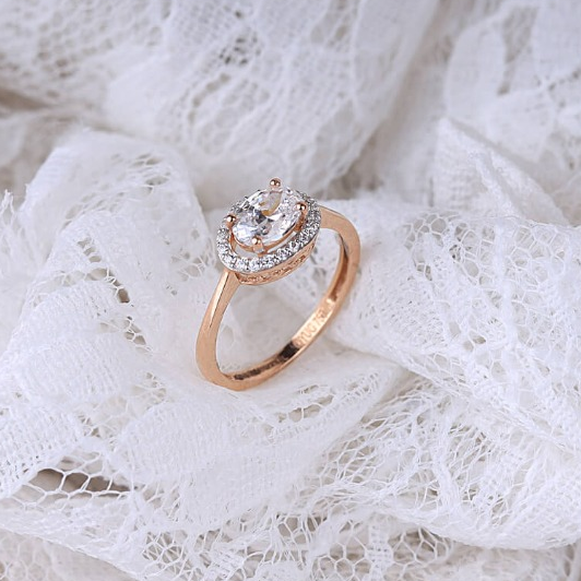 Cz Dazzling ladies ring