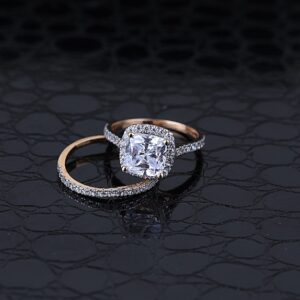 Gold full cz diamond ladies ring