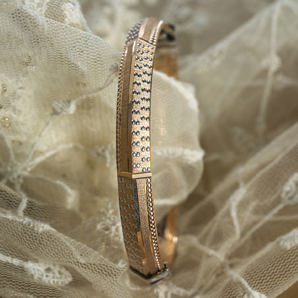 18K Rose Gold Bracelet For Men