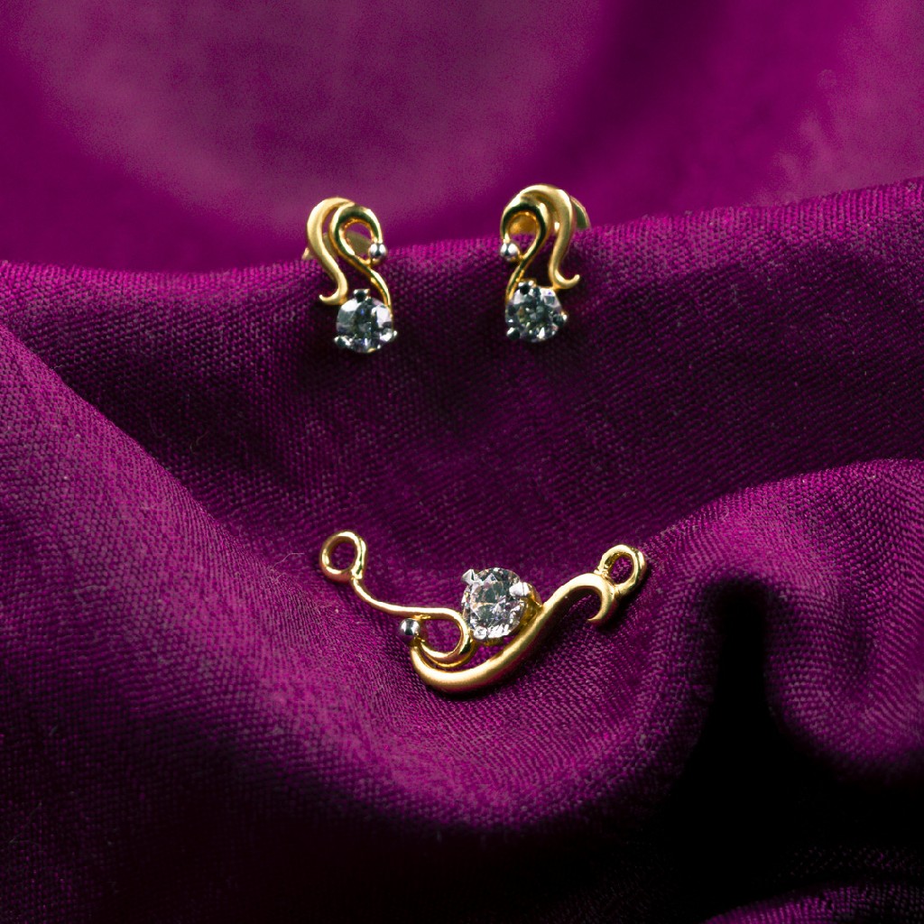 916 mangalsutra pendant set