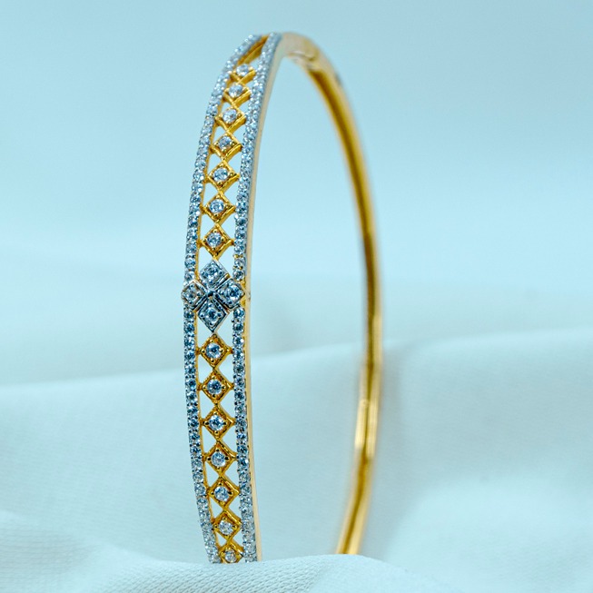 Gold diamond Bracelet lB-495