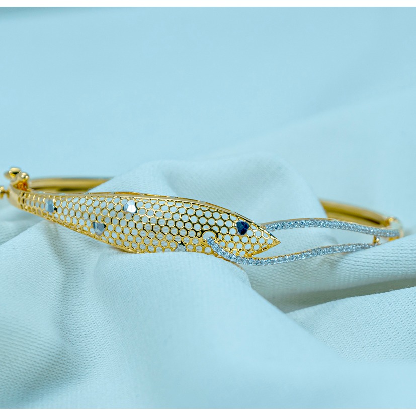 Gold diamond women bracelet lb1-504