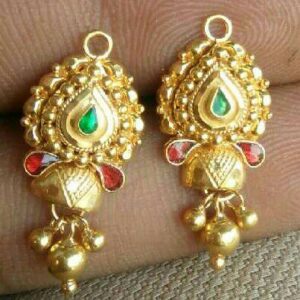 Delicate 916 Gold Ladies Earring