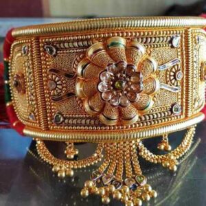 916 Gold Rajputi Hath Bajuband