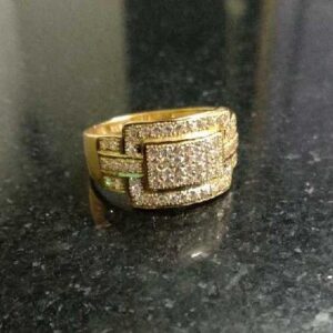 22KT Gold Modern Gent Ring
