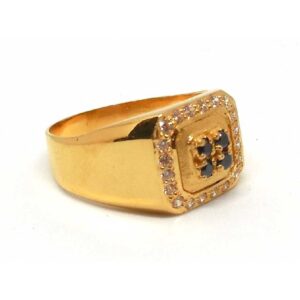 916 Gold Attractive Gents Ring
