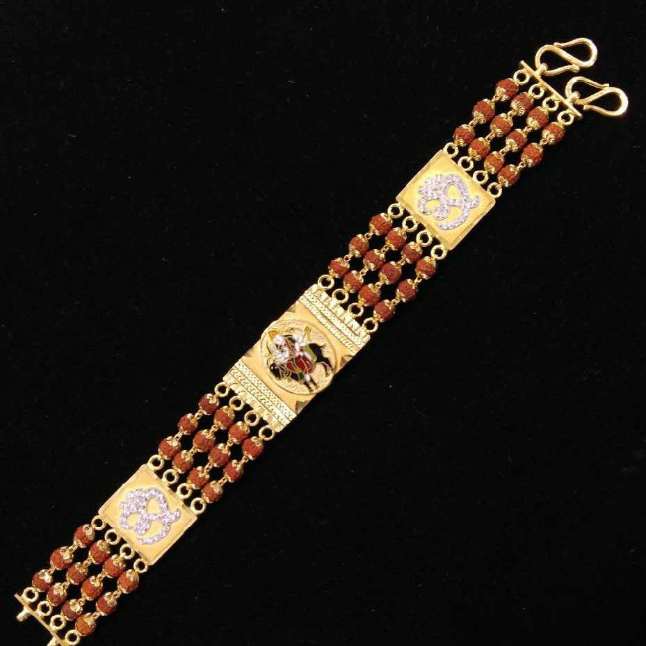 22KT Gold Rudraksh Lucky