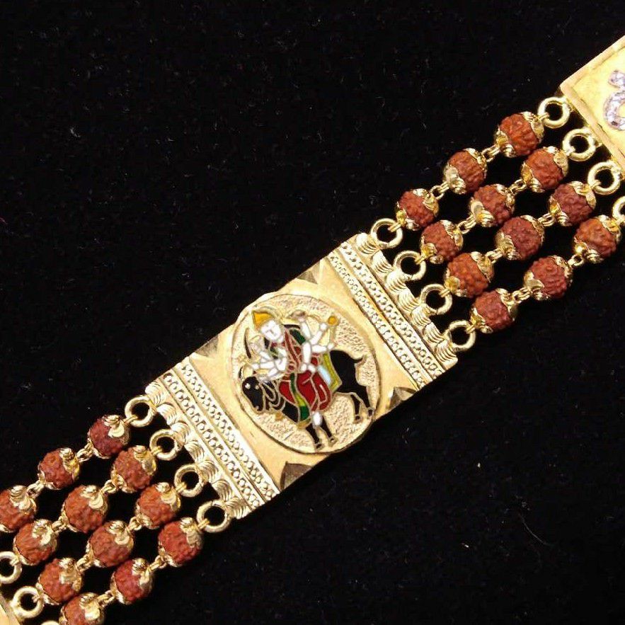22KT Gold Rudraksh Lucky