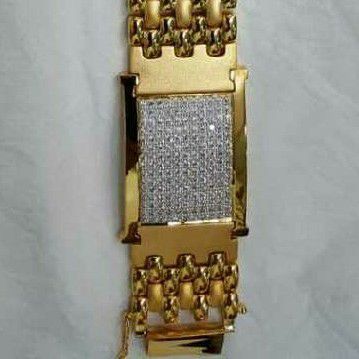 916 Gold Casting Gents Bracelet