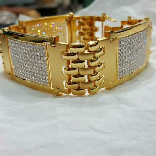 916 Gold Casting Gents Bracelet