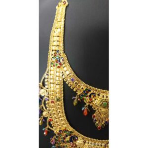 22KT Gold Antique Rabari Gath Double Haar