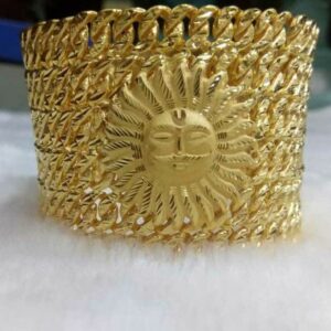 22kt Singapuri Bracelet With Dabbi Lock