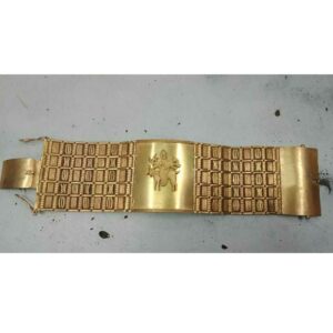 916 Gold Handmade Bharwadi Gents Bracelet